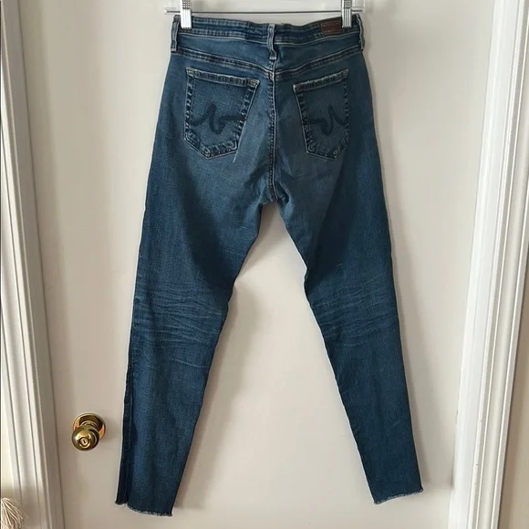 Ag Adriano Goldschmied “The Legging-Super Skinny Jeans” vintage feel blue jeans - Picture 3 of 9
